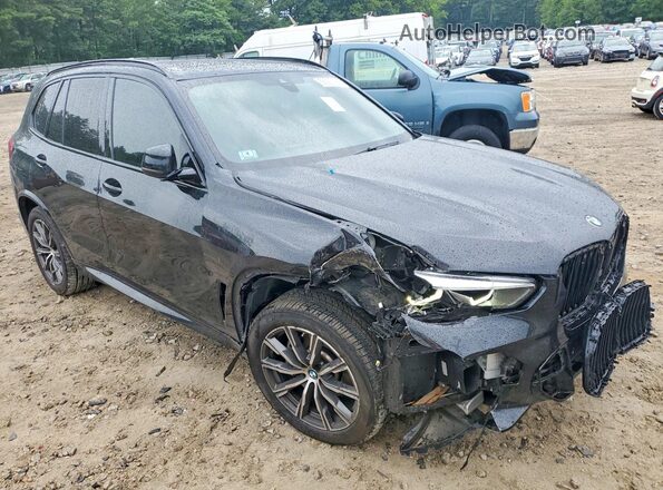 5UXCR6C00N9K18250 2022 BMW X5 Черный Передняя правая четверть