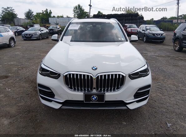 5UXCR6C00P9P47653 2023 BMW X5 White Instrument cluster view