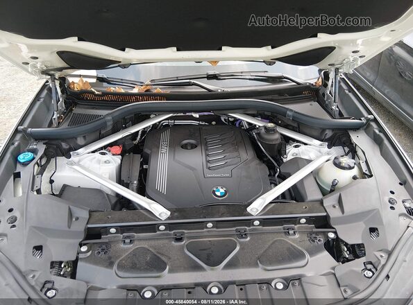 5UXCR6C00P9P47653 2023 BMW X5 White Rear view