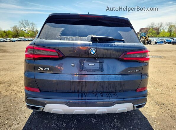 5UXCR6C00P9P95752 2023 BMW X5 Серый Вид сзади