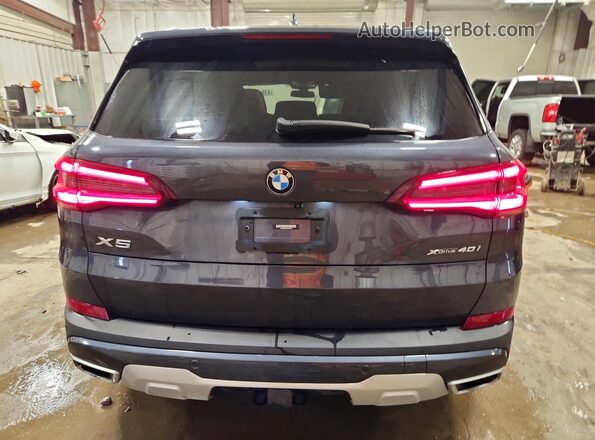 5UXCR6C01L9C57106 2020 BMW X5 Угольный Вид сзади