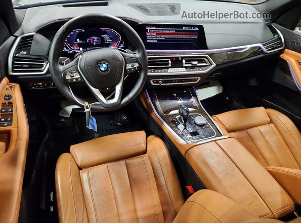 5UXCR6C01L9C57106 2020 BMW X5 Угольный Вид панели приборов