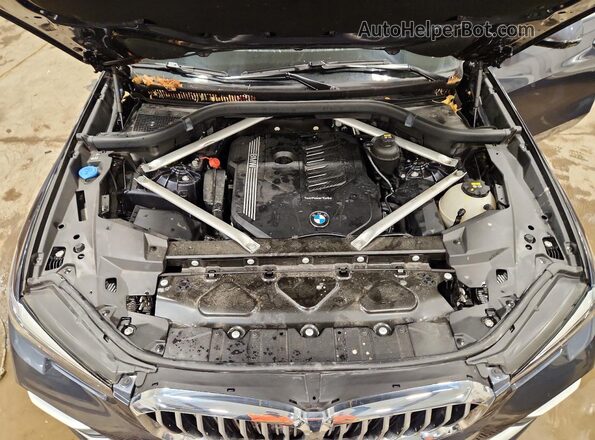 5UXCR6C01L9C57106 2020 BMW X5 Угольный Вид задней части салона