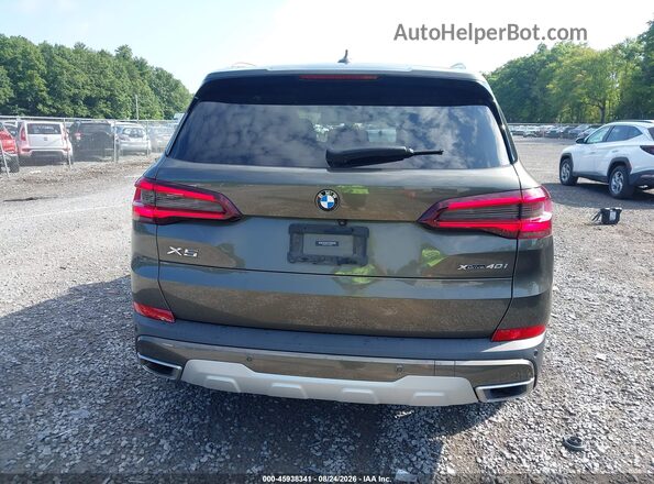 5UXCR6C01M9F58802 2021 BMW X5 Green 