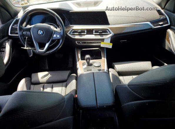 5UXCR6C01N9K20766 2022 BMW X5 Black Вид панелі приладів