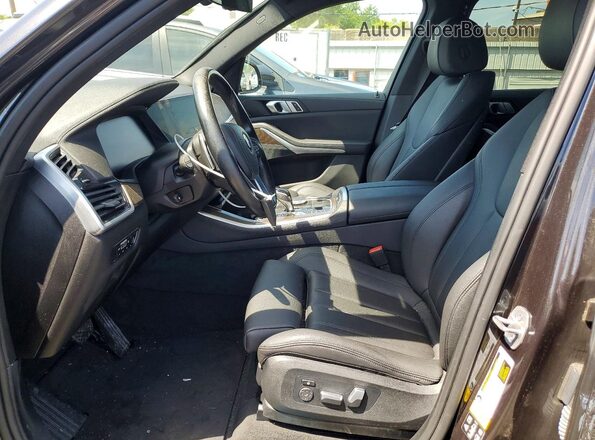 5UXCR6C01N9K20766 2022 BMW X5 Black Вид салону спереду