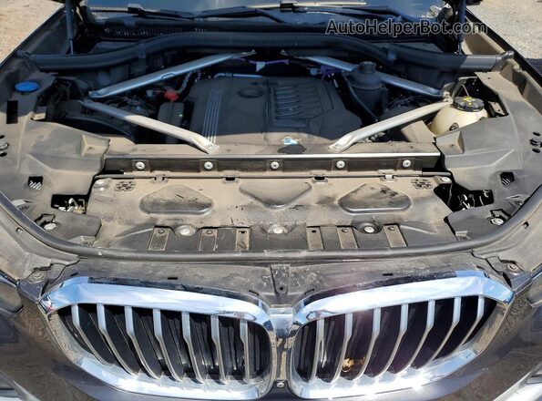 5UXCR6C01N9K20766 2022 BMW X5 Black Вид підкапотного простору