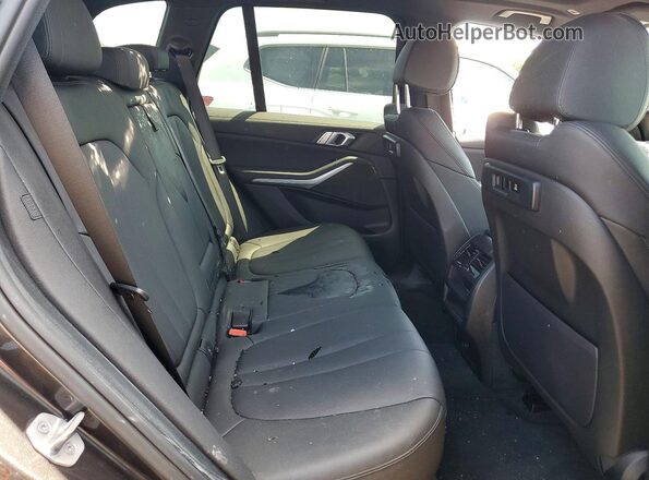 5UXCR6C01N9K20766 2022 BMW X5 Black Вид задньої частини салону