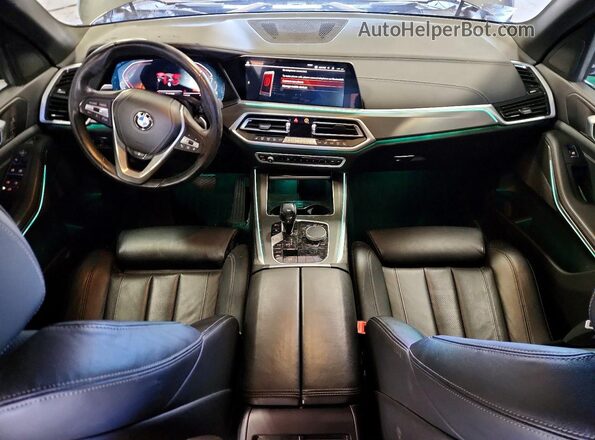 5UXCR6C01N9K60507 2022 BMW X5 Серый Вид панели приборов