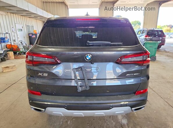 5UXCR6C01N9K60507 2022 BMW X5 Серый Вид сзади
