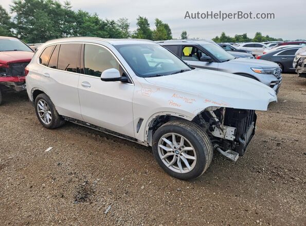 5UXCR6C01N9N21182 2022 BMW X5 White Առջևի աջ