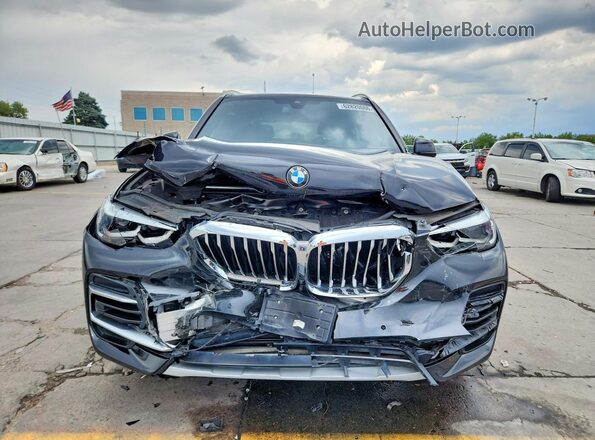 5UXCR6C01N9N30223 2022 BMW X5 Black Դիմացի տեսք