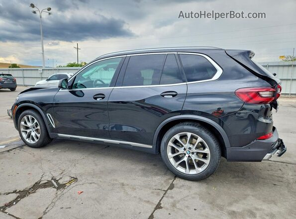 5UXCR6C01N9N30223 2022 BMW X5 Black Հետևի ձախ