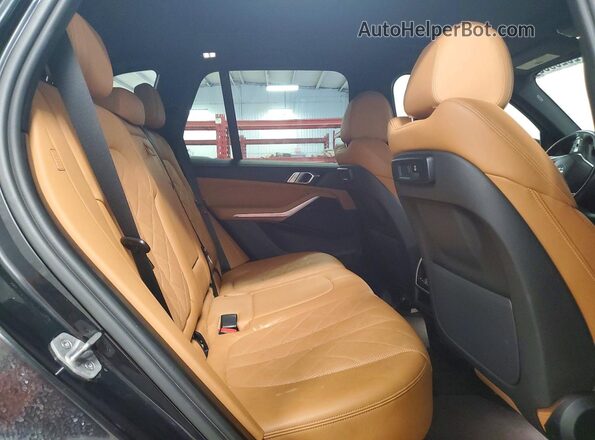 5UXCR6C01P9N98699 2023 BMW X5 Black Widok wnętrza z tyłu