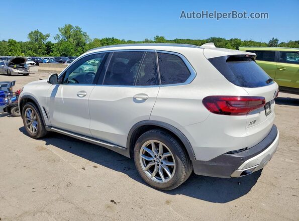 5UXCR6C01P9P35348 2023 BMW X5 Белый Задняя левая четверть