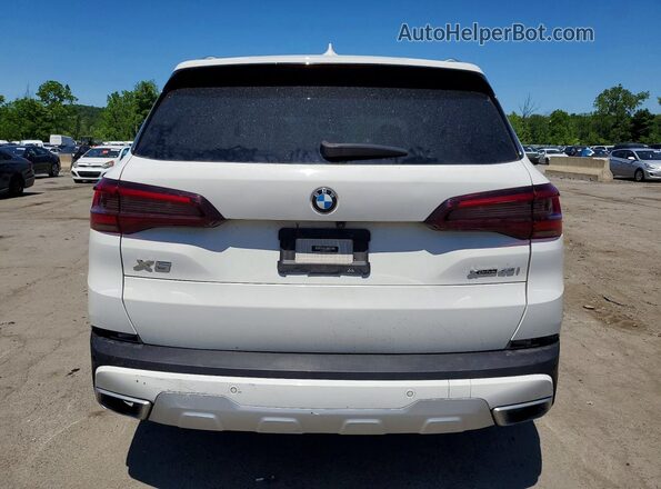 5UXCR6C01P9P35348 2023 BMW X5 Белый Вид сзади