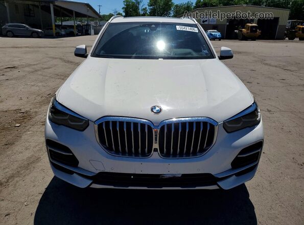 5UXCR6C01P9P35348 2023 BMW X5 Белый Вид спереди