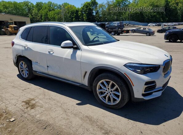 5UXCR6C01P9P35348 2023 BMW X5 Белый Передняя правая четверть