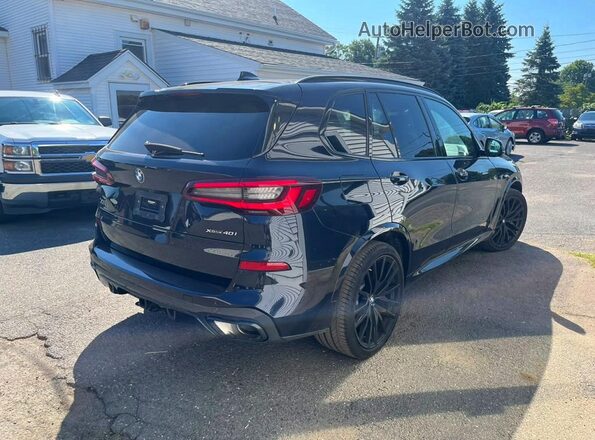 5UXCR6C01P9P71587 2023 BMW X5 Black Tył prawy