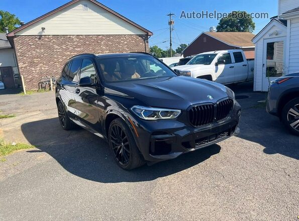 5UXCR6C01P9P71587 2023 BMW X5 Black Przód prawy