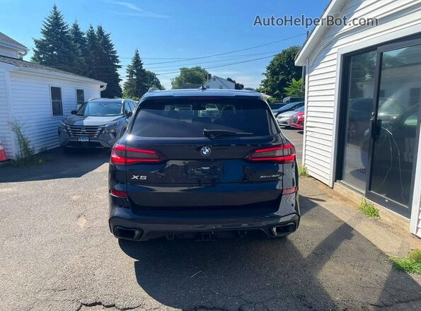 5UXCR6C01P9P71587 2023 BMW X5 Black Widok z tyłu