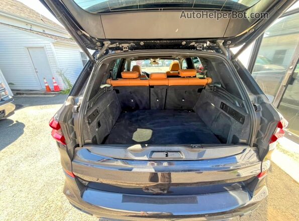 5UXCR6C01P9P71587 2023 BMW X5 Black Widok tylnych siedzeń
