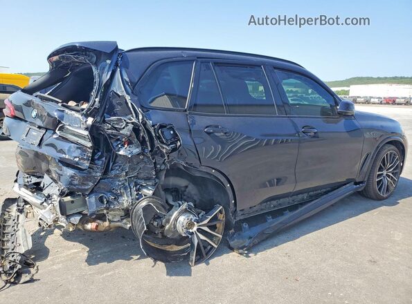 5UXCR6C02L9B32082 2020 BMW X5 Black უკანა მარჯვენა