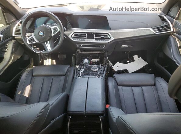 5UXCR6C02L9B32082 2020 BMW X5 Black წინა პანელის ხედი