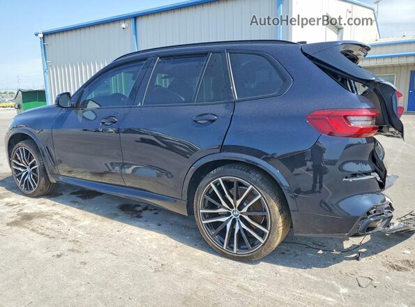 5UXCR6C02L9B32082 2020 BMW X5 Black უკანა მარცხენა