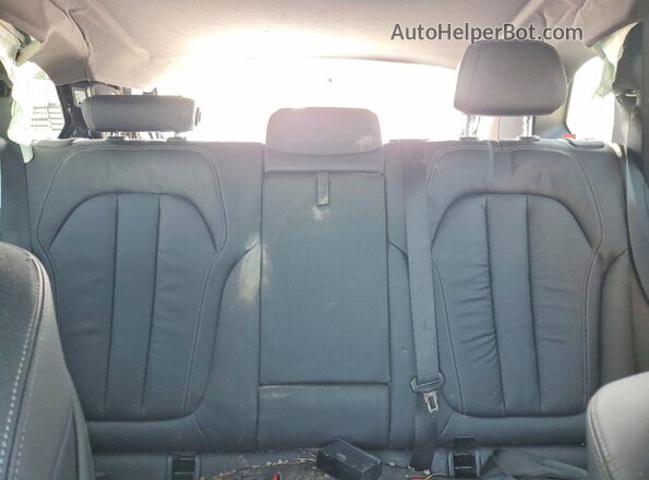 5UXCR6C02L9B32082 2020 BMW X5 Black უკანა სავარძლების ხედი