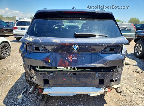 5UXCR6C02M9F56542 2021 BMW X5 Синий Вид сзади