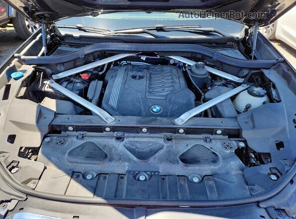5UXCR6C02M9F56542 2021 BMW X5 Синий Вид подкапотного пространства
