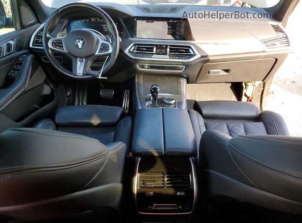 5UXCR6C02P9R24350 2023 BMW X5 Green წინა პანელის ხედი