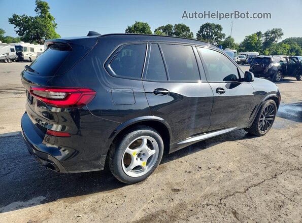 5UXCR6C03L9B30616 2020 BMW X5 Black უკანა მარჯვენა