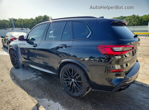 5UXCR6C03L9B30616 2020 BMW X5 Black უკანა მარცხენა