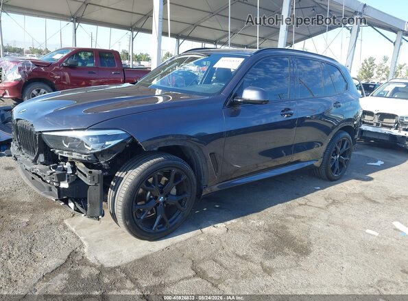 5UXCR6C03L9B48159 2020 BMW X5 Gray წინა მარცხენა ხედი სამი მეოთხედიდან