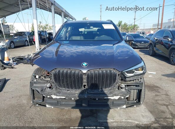 5UXCR6C03L9B48159 2020 BMW X5 Gray უკანა სალონის ხედი