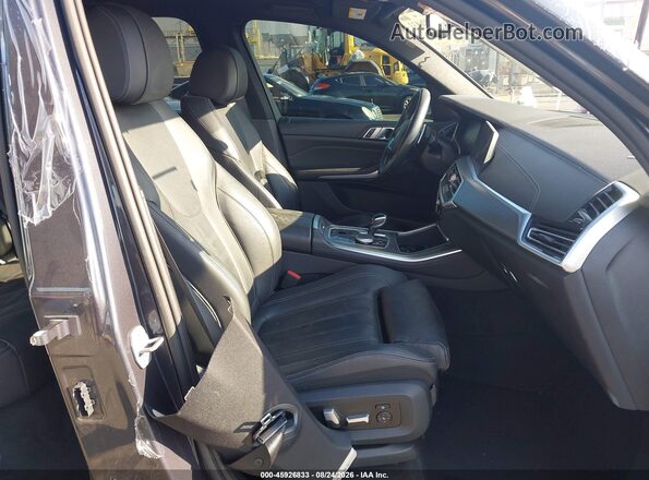 5UXCR6C03L9B48159 2020 BMW X5 Gray წინა სალონის ხედი