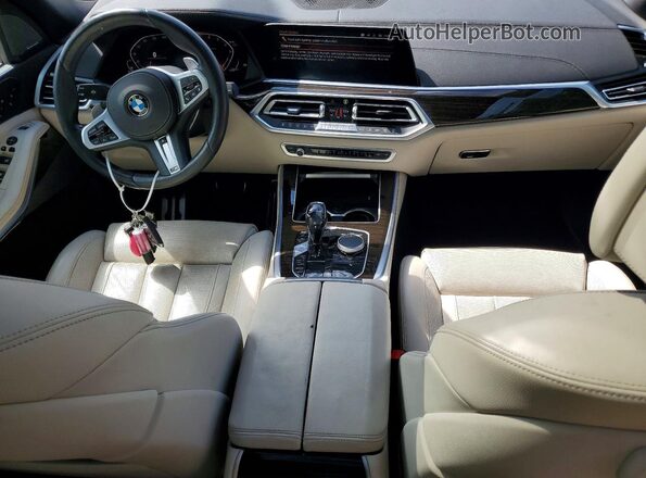 5UXCR6C03L9C49959 2020 BMW X5 Белый Вид панели приборов