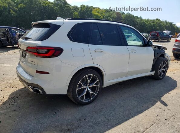 5UXCR6C03L9C49959 2020 BMW X5 Белый Задняя правая четверть