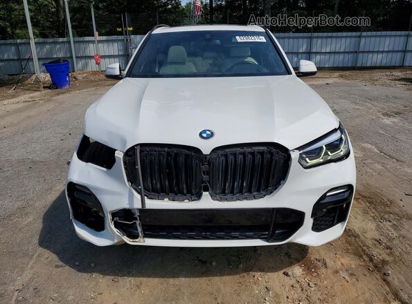5UXCR6C03L9C49959 2020 BMW X5 Белый Вид спереди