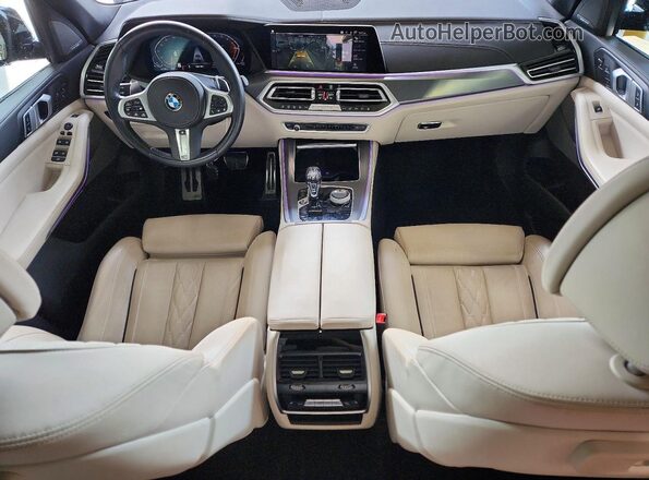 5UXCR6C03P9R96139 2023 BMW X5 Черный Вид панели приборов