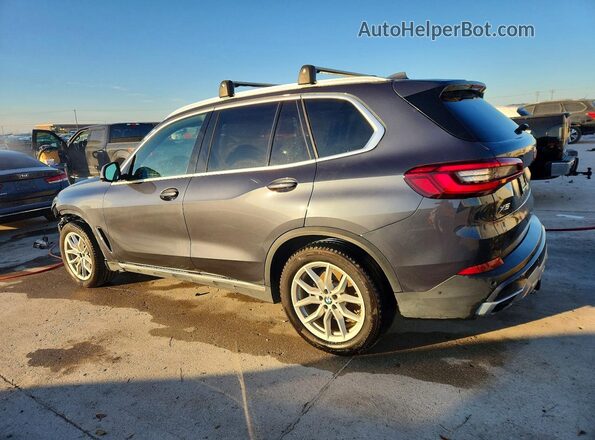 5UXCR6C04L9B52544 2020 BMW X5 Gray უკანა მარცხენა