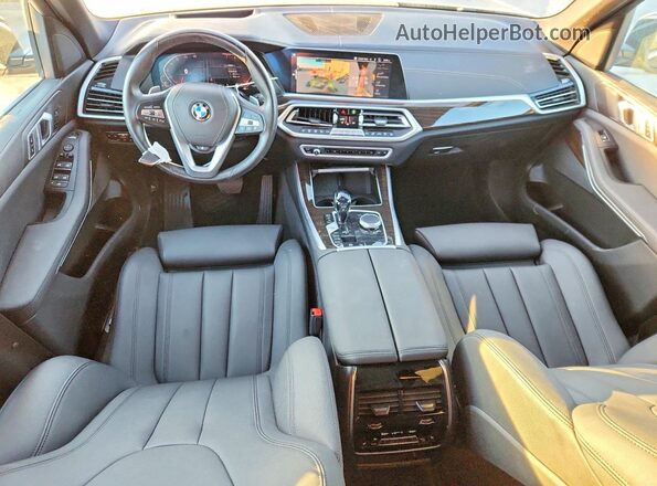 5UXCR6C04L9B52544 2020 BMW X5 Gray წინა პანელის ხედი