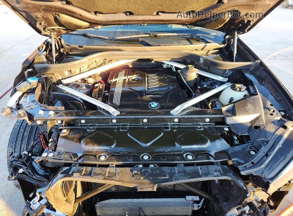 5UXCR6C04L9B52544 2020 BMW X5 Gray ძრავის განყოფილების ხედი
