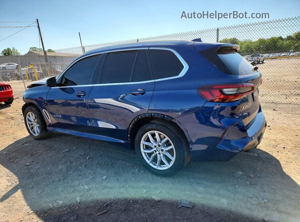 5UXCR6C04L9C84168 2020 BMW X5 Blue Հետևի ձախ