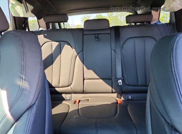 5UXCR6C04L9C84168 2020 BMW X5 Blue Հետևի նստատեղերի տեսք