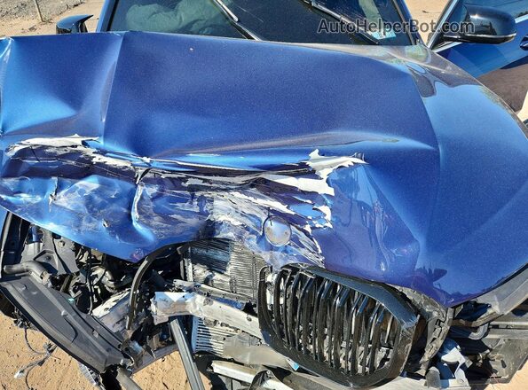 5UXCR6C04L9C84168 2020 BMW X5 Blue Շարժիչի բաժամունքի տեսք