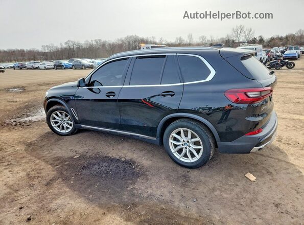 5UXCR6C04M9F76372 2021 BMW X5 Black Հետևի ձախ