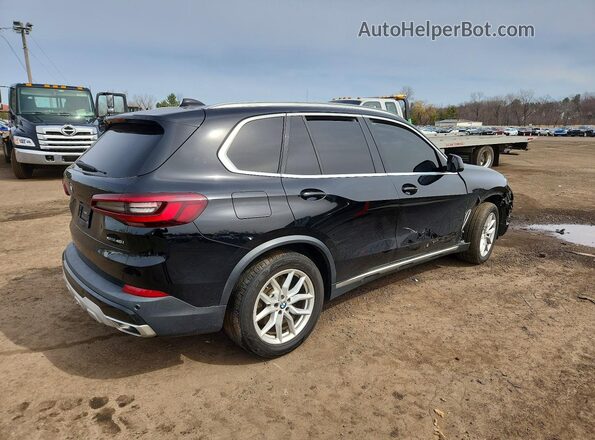 5UXCR6C04M9F76372 2021 BMW X5 Black Հետևի աջ